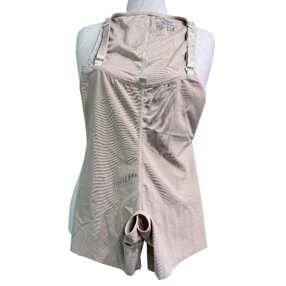 EUC Marena Recovery Zipperless Girdle with Suspenders — Beige — Sz L